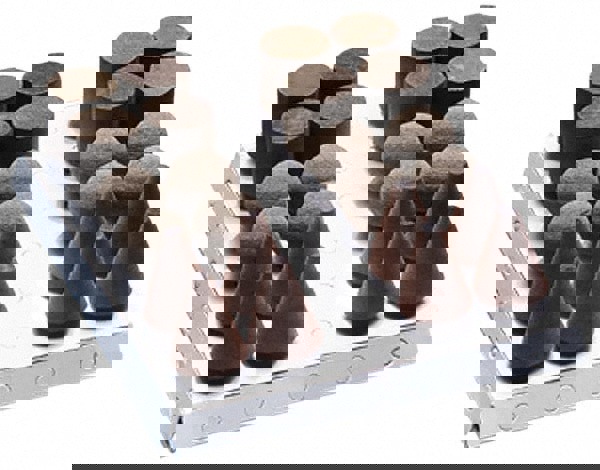 24 Piece Aluminum Oxide Rubber Rubber Mounted Abrasive Wheel Set